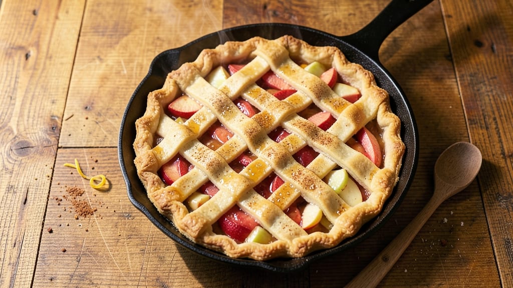 All Natural Apple Pie Recipe: Caramelized Fruit and Foil-Sealed Crust Brilliance