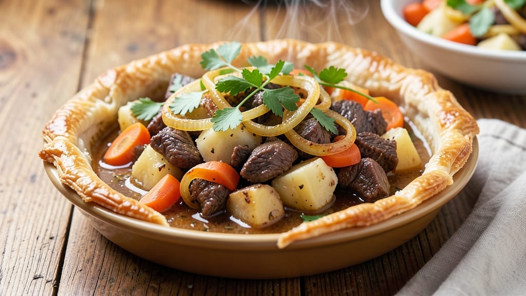 Recipe For Beef Pot Pie With Leftover Beef: Leftover Reinvention With Flaky Crust Magic