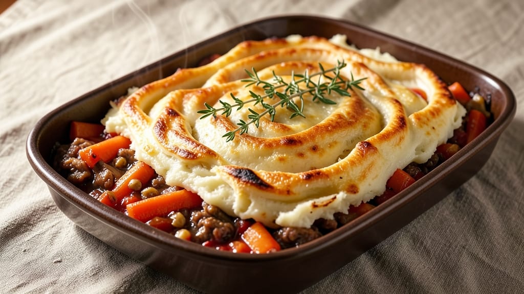 African American Shepherd's Pie Recipe: Savory Gravy and Mashed Potato Crust Harmony