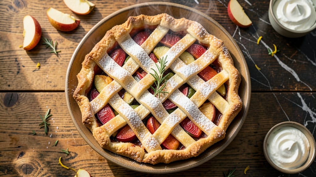 Rick Martinez's Apple Pie Recipe: Crispy Lattice Crust With Foil-Sealed Filling