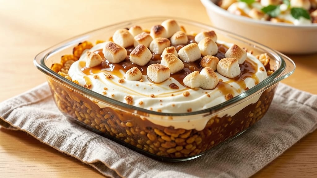 Rice Krispie Crunch Recipe: Crunchy Clusters and Gooey Marshmallow Layers