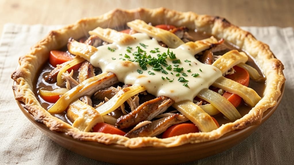 Sloppy Chicken Pot Pie Recipe: Juicy Chicken and Creamy Gravy in One Dish