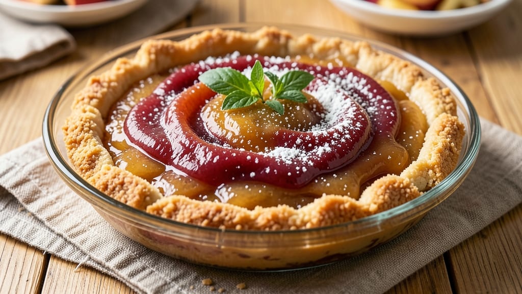 Recipe for Mock Apple Pie Using Ritz Crackers: Crunchy Crust, No-Bake Cheesecake Filling