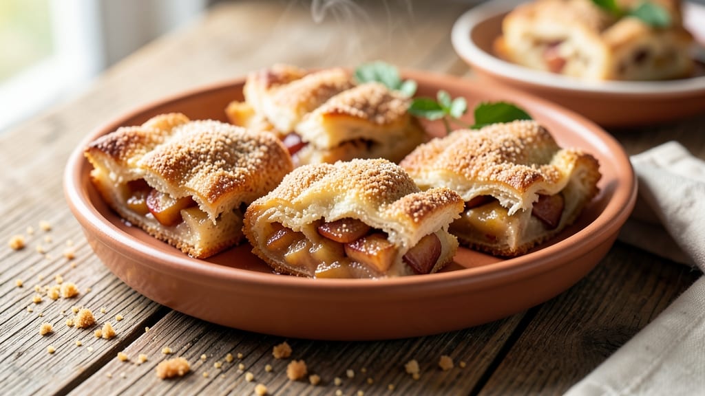 Snickerdoodle Apple Pie Bites Recipe: Mini Dessert Bites with Spiced Crust and Gooey Apple Filling