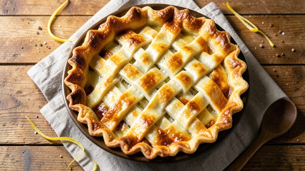 Pre-Baked Pie Shell Recipe: Double-Crust Strength for Filling Stability