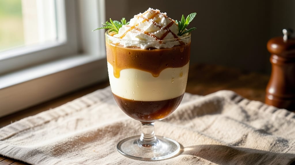 American Pie Drink Recipe: Boozy Vanilla-Caramel Swirl in Glasses