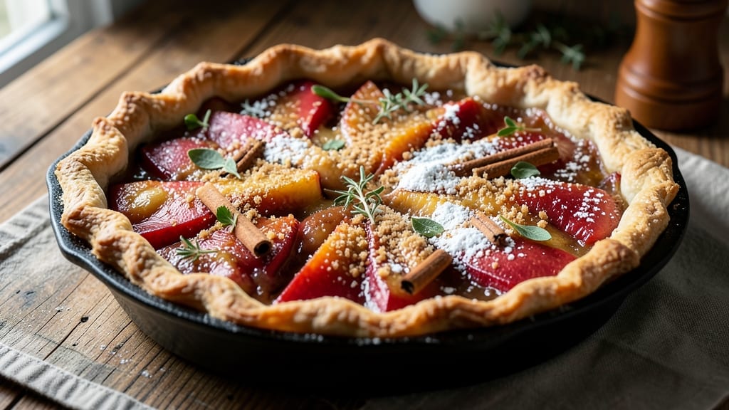 10-Inch Deep Dish Apple Pie Recipe: Caramelized Topping and Buttery Lattice Crust