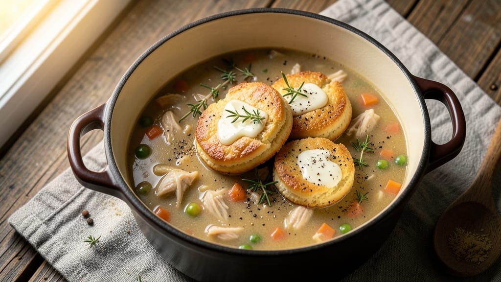 Progresso Chicken Pot Pie Soup With Pillsbury Biscuits Recipe: Foil-Sealed Comfort That Beats Takeout