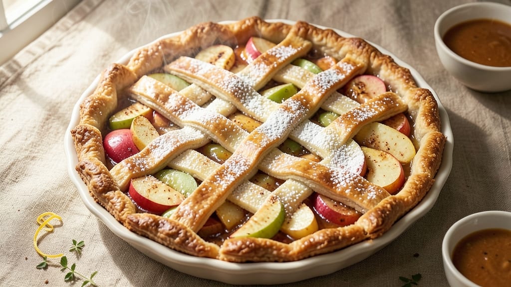 Real Apple Pie Recipe: Flaky Crust and Cinnamon-Spiced Filling Baked to Golden Perfection
