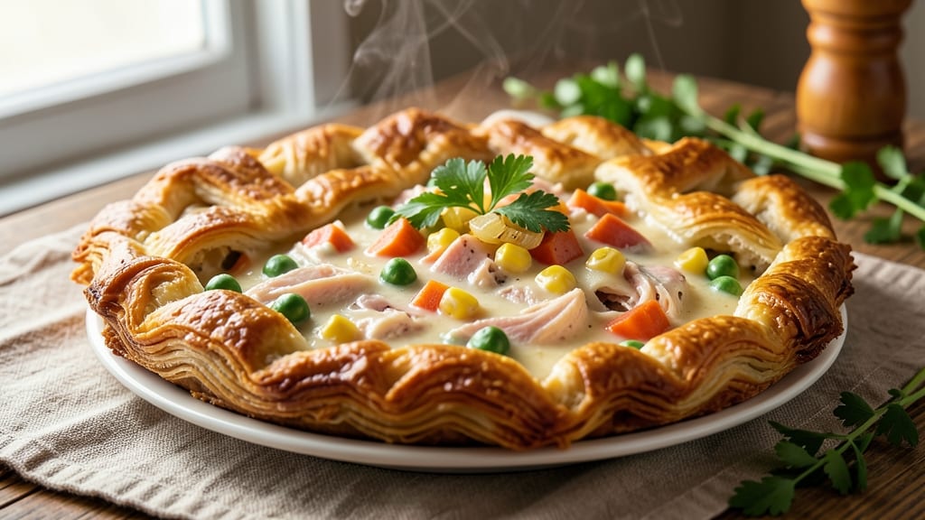 Sam's Club Chicken Pot Pie Recipe: Foolproof Flaky Crust With Foil-Sealed Gravy