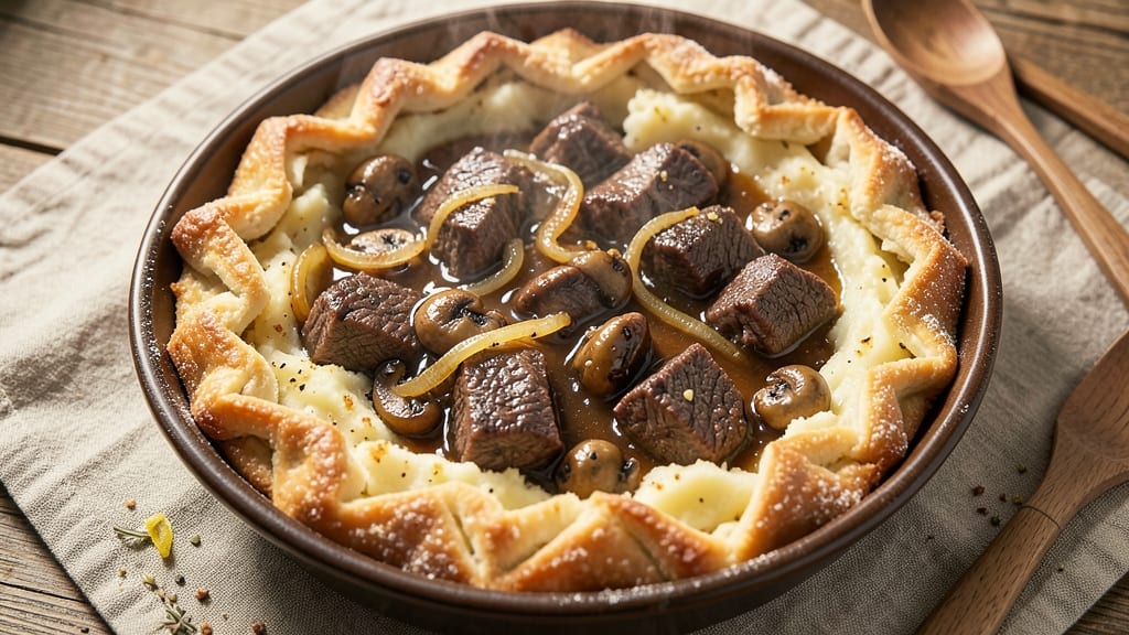 Steak and Ale Pie Recipe in Slow Cooker: Rich Gravy and Tender Meat Fusion