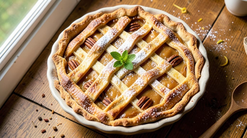 All-American Pie Recipe: Foil-Sealed Crunch and Gooey Vanilla Bliss