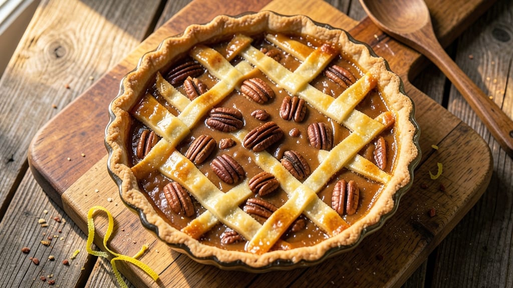 2 Egg Pecan Pie Recipe: Nutty Crunch and Silky Caramelized Filling
