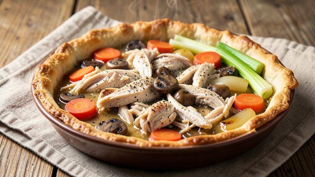 Soul Food Chicken Pot Pie Recipe: Herb-Infused Gravy Meets Crispy Lattice Magic