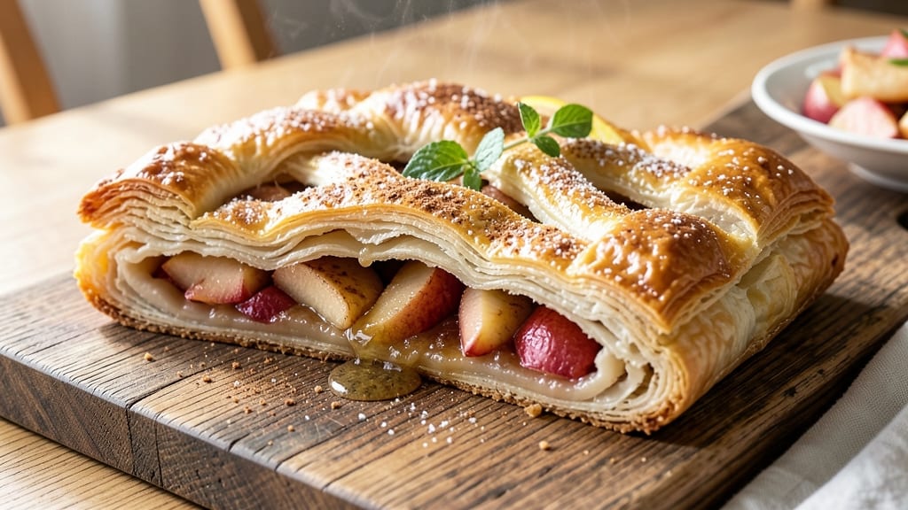 Apple Hand Pies Recipe With Puff Pastry: Spiced Apple Filling in Golden Crust Bites