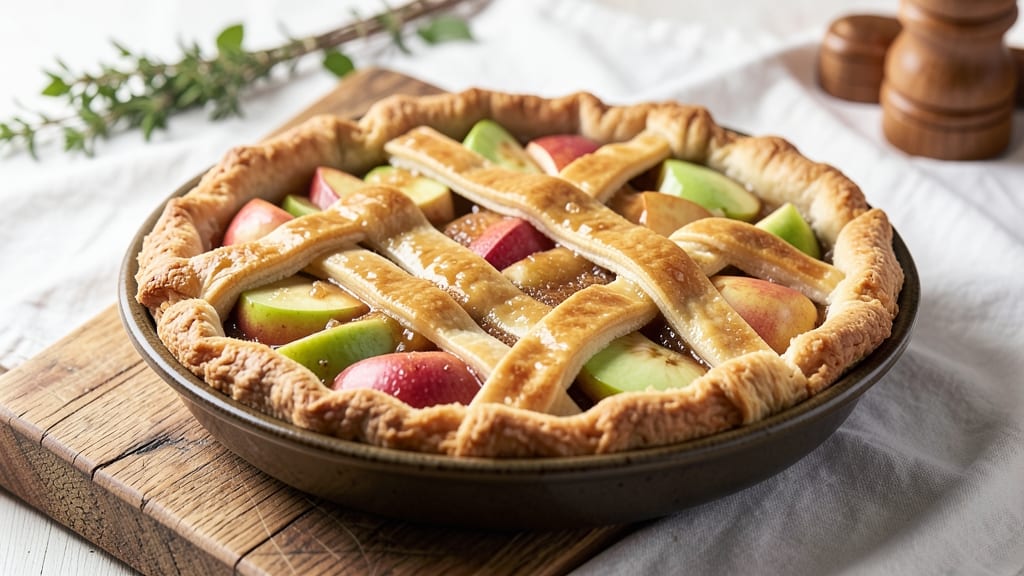 Apple Pie 63 Recipe: Retro Diner Crust and Spiced Filling