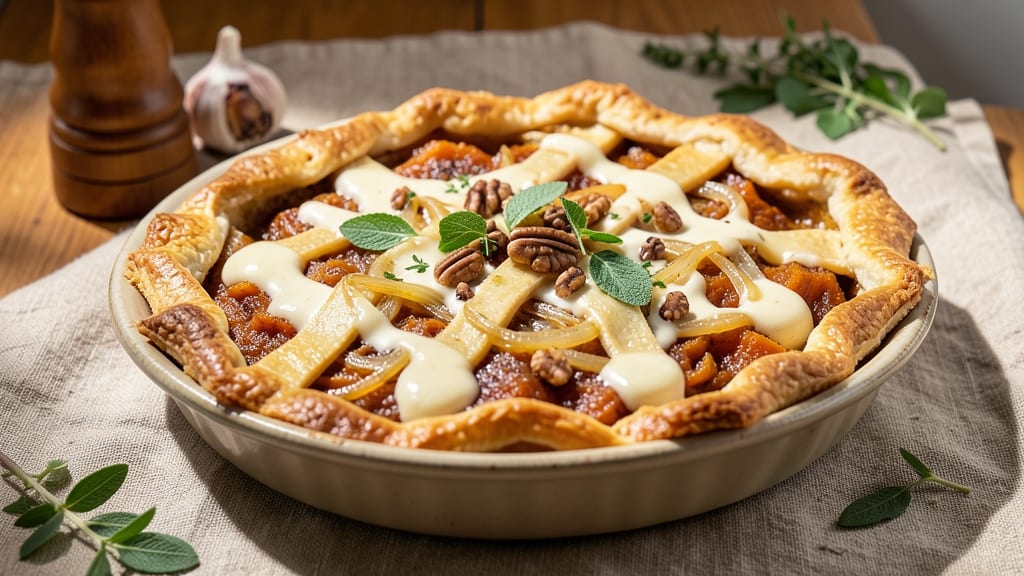 Squash Pot Pie Recipe: Warm, Spiced Filling in Buttery Lattice Crust