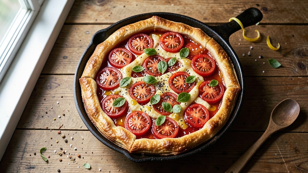 A Chef's Life Tomato Pie Recipe: Sweet-Tart Filling With Buttery Crust Layers
