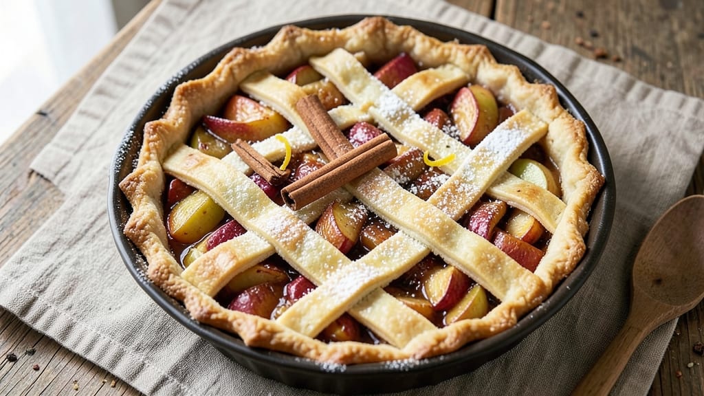 Absolute Best Apple Pie Recipe: Foolproof Flaky Lattice Over Spiced Filling