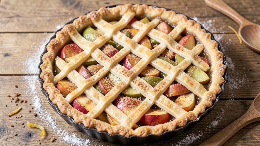 Regular Apple Pie Recipe: Homestyle Crust and Spiced Filling Masterpiece