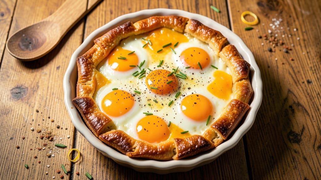 Savory Egg Pies Recipe: Flaky Crusts Filled With Herbed Cheese Bliss