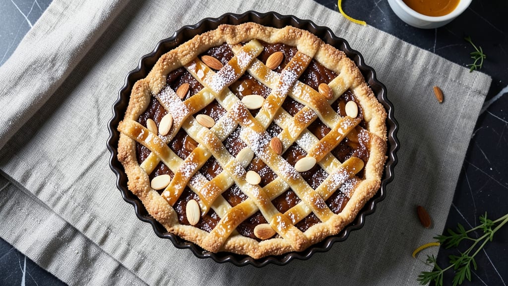 Almond Amaretto Chess Pie Recipe: Nutty Boozy Layers With Caramelized Crunch