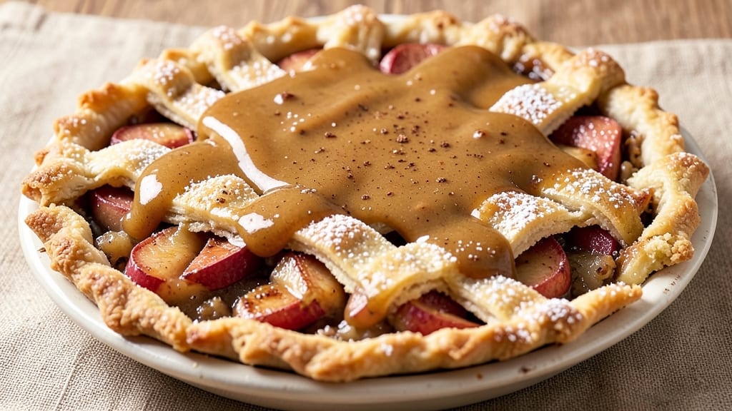 Apple Jack Pie Recipe: Spiced Rum-Infused Filling With Crispy Top