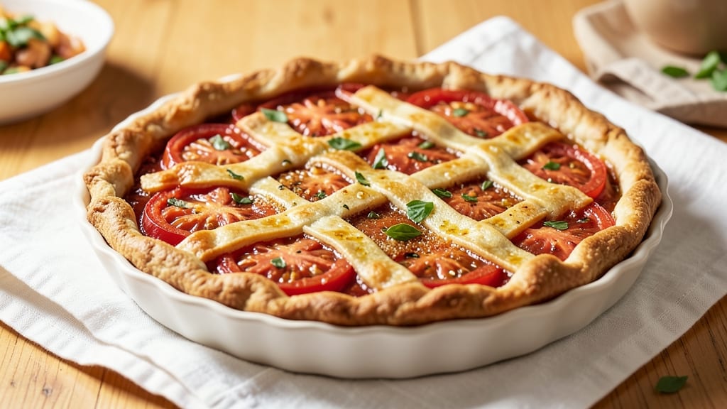 5 Star Tomato Pie Recipe: Velvety Filling and Buttery Crust Harmony