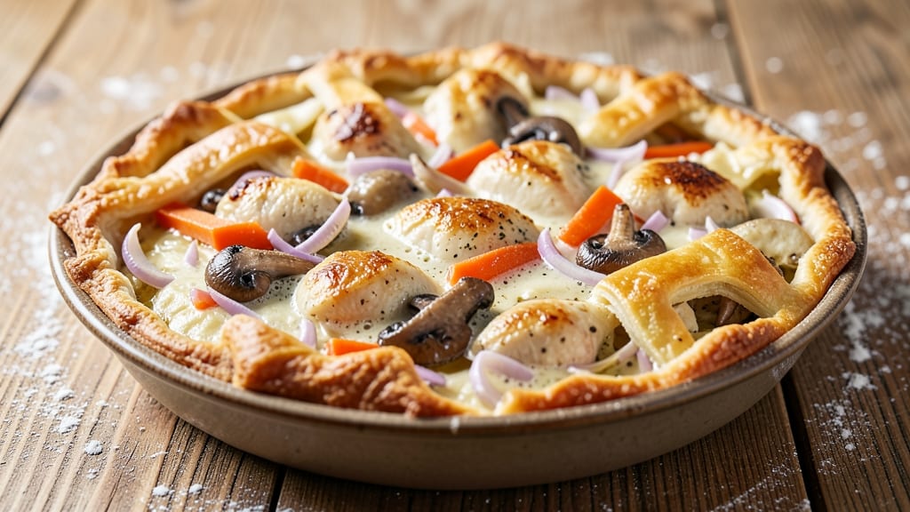 Quail Pot Pie Recipe: Herb-Infused Gravy and Buttery Crust Masterpiece