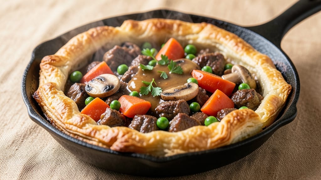 Quick Beef Pot Pie Recipe: One-Pan Dinner in Under 45 Minutes