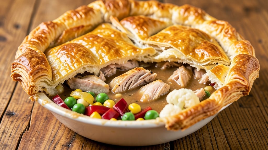 Pillsbury Grands Turkey Pot Pie Recipe: One-Pan Thanksgiving-Style Dinner