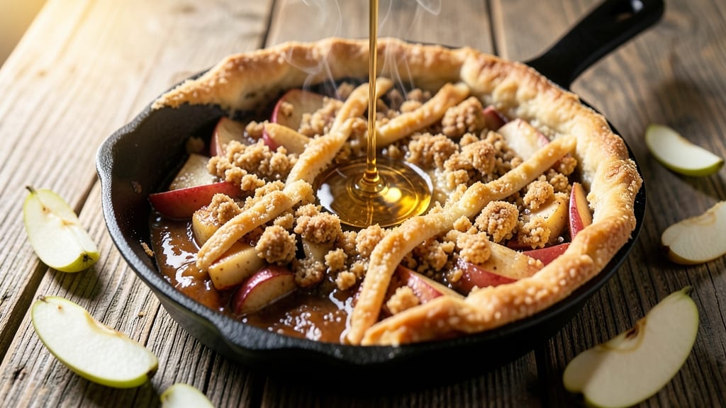 Appalachian Apple Pie with Moonshine Recipe: Bold Spice and Boozy Caramelized Filling