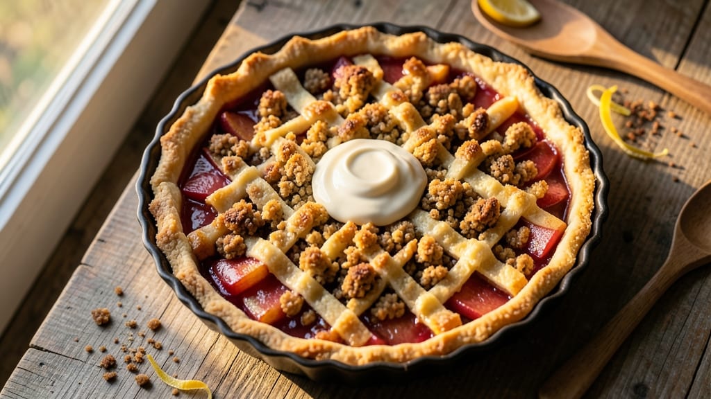 Apple Crumb Pie Recipe With Canned Filling: Cinnamon-Spiced Topping That Crunches Over Warm Apples