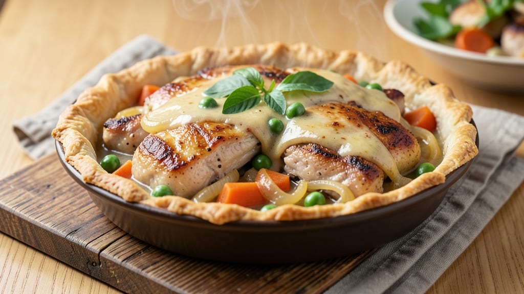 Pioneer Chicken Pot Pie Recipe: Flaky Lattice Crust Over Savory Gravy Bliss
