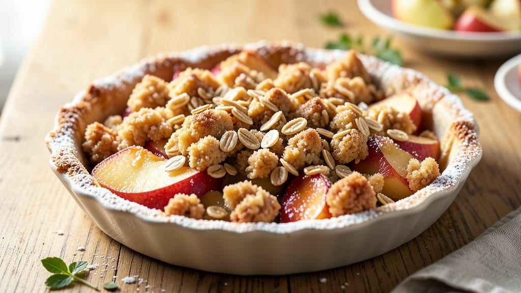 Apple Pie Crumble Pie Recipe: Double-Layered Warmth With Buttery Crust and Crunchy Top