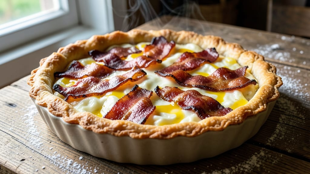 Bacon and Egg Pies Recipe New Zealand: Savory Crusts Stuffed With Smoky Filling
