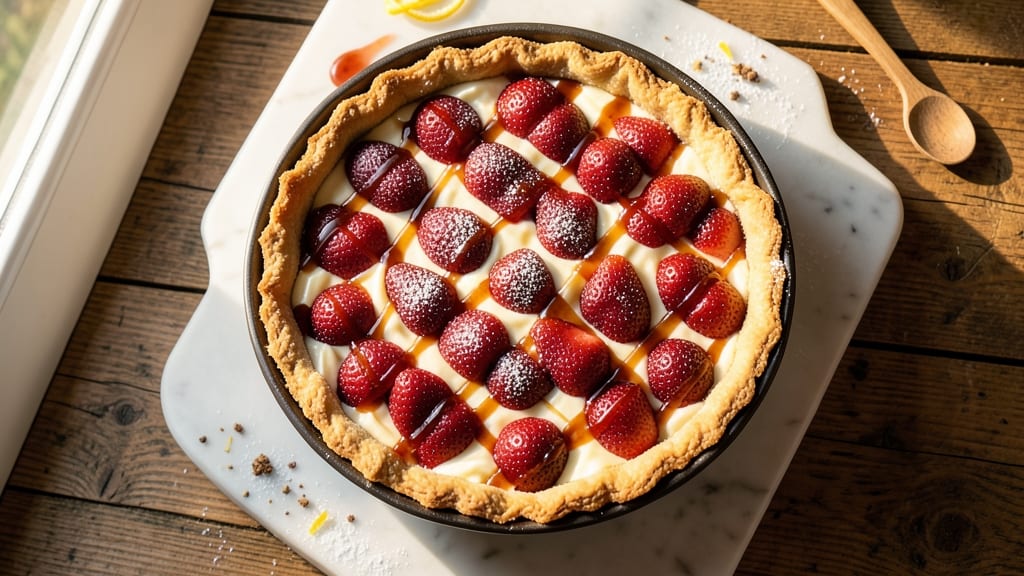 5 Star Strawberry Pie Recipe: Ultra-Rich Filling With Crispy, Buttery Lattice