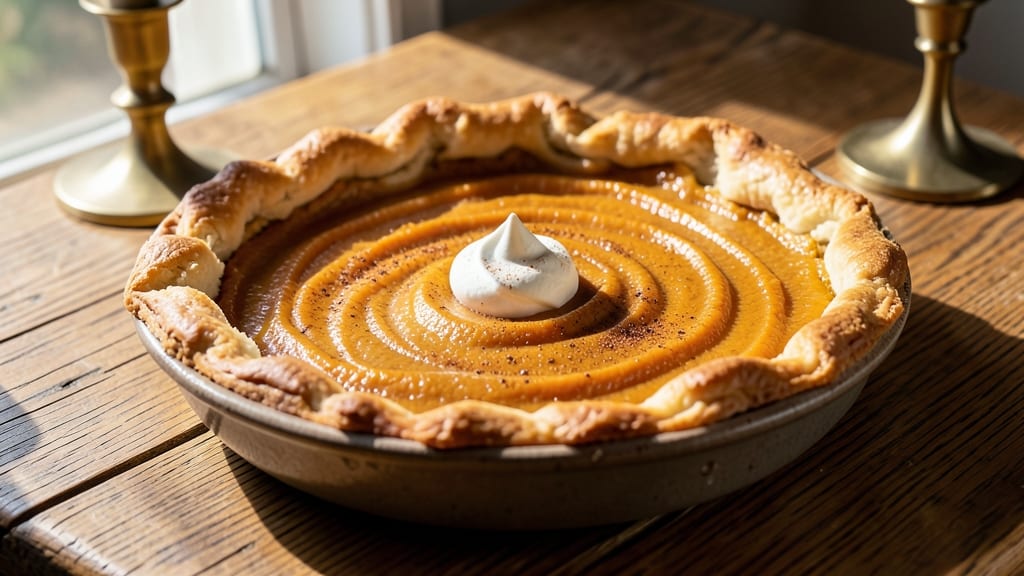 Pumpkin Pie Recipe With Blind Baked Crust: Silky Filling in Crispy, Foil-Sealed Perfection