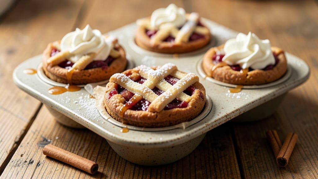 Apple Pie Cookie Cups Recipe: Mini Dessert Bites with Spiced Filling