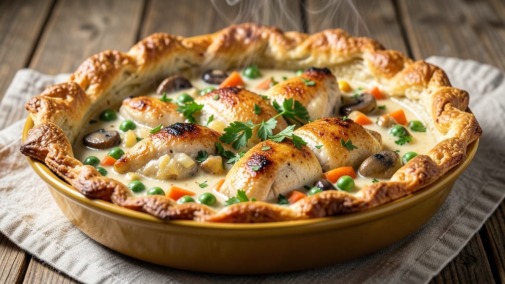 Aldi Chicken Pot Pie Recipe: Foolproof Foil-Sealed Crust That Stays Golden