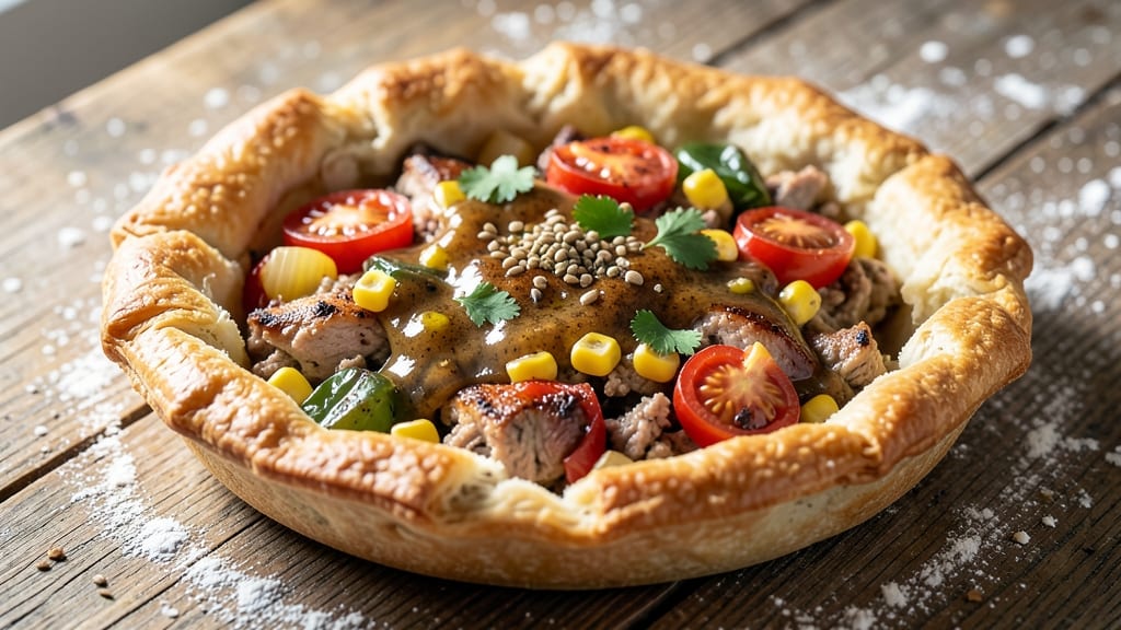 Southwest Pot Pie Recipe: Smoky Chili and Corn Crust Harmony