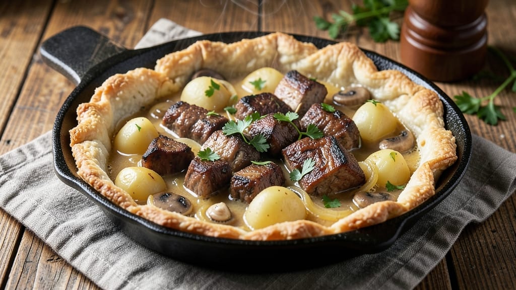 Possum Pot Pie Recipe: Smoky Gravy and Fluffy Mashed Potato Harmony