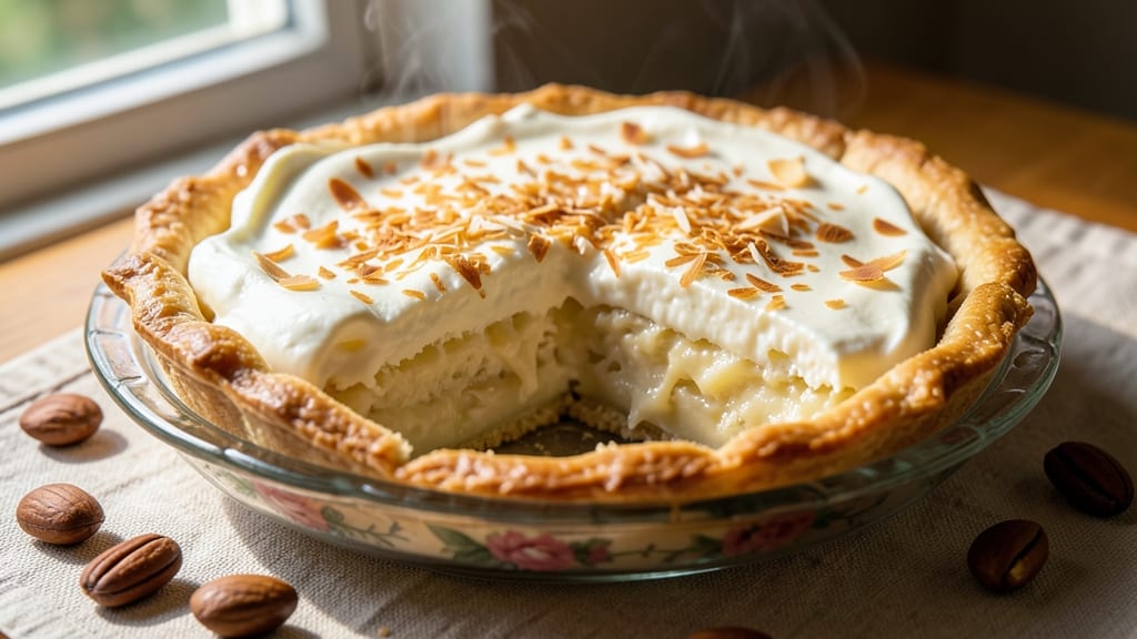 Amazing Coconut Pie Recipe With Bisquick: Crunchy Top and Creamy Coconut Dream