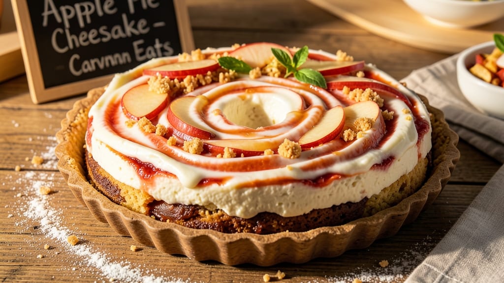 Apple Pie Cheesecake Recipe Carnival Eats: Carnival-Style Crunch-Meets-Cream Magic