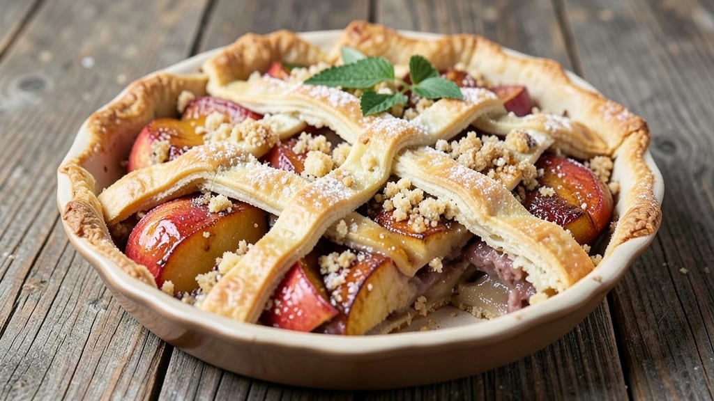 Sharlotka Apple Pie Recipe: Polish Spice Harmony in Buttery Lattice