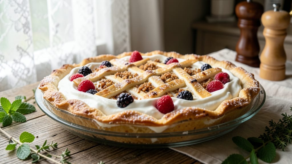 Amish White Christmas Pie Recipe: Foil-Sealed Crunch and Creamy Vanilla Bliss