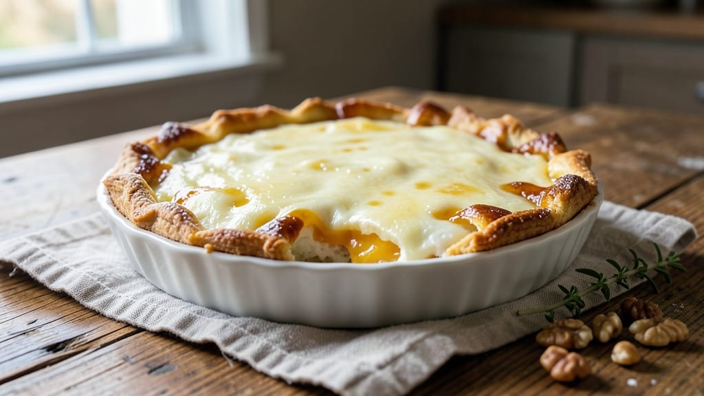 Special Egg Pie Recipe: Crunchy Top, Silky Yolk Magic