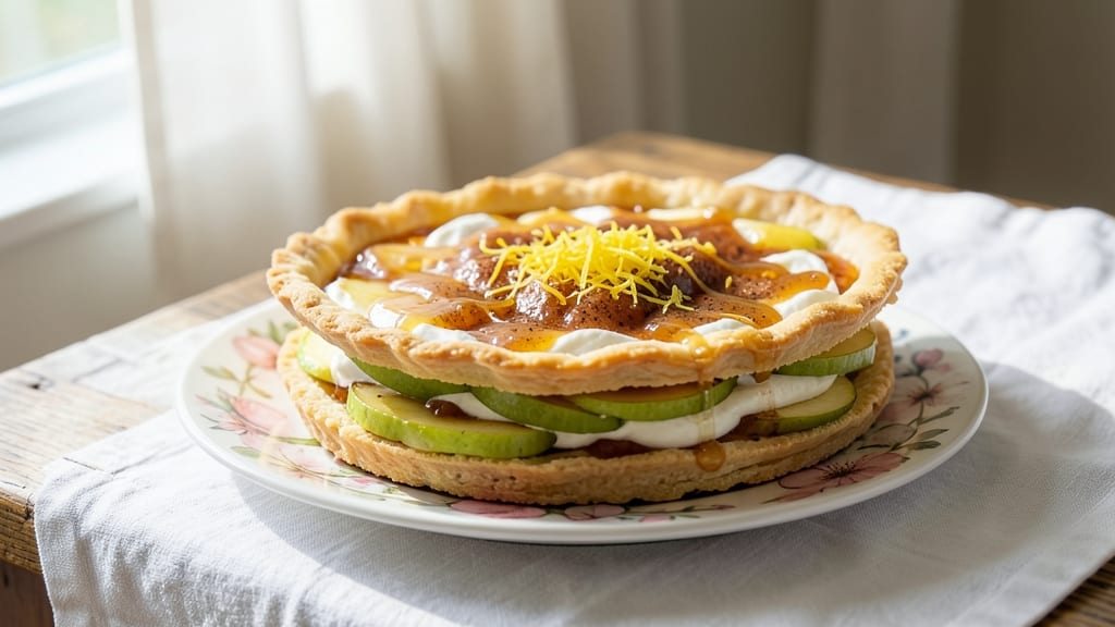 Apple Blossom Pie Recipe Using Pie Crust: Springtime Floral Filling with Buttery Layers
