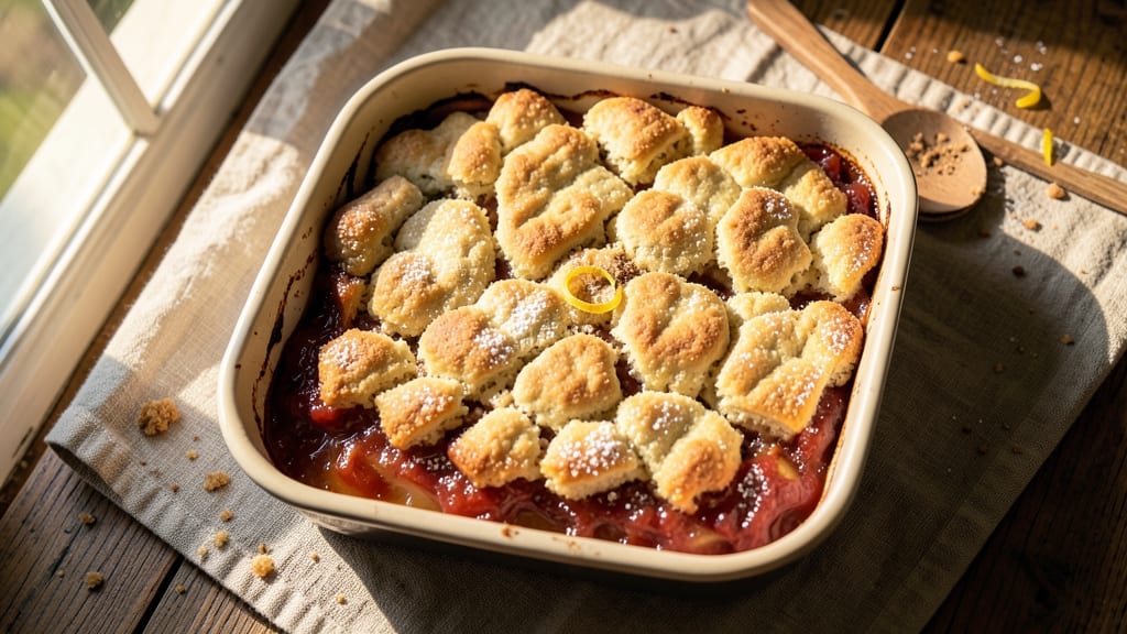 Apple Cobbler Recipe Using Canned Pie Filling: Foil-Sealed Crispy Top, Juicy Fill