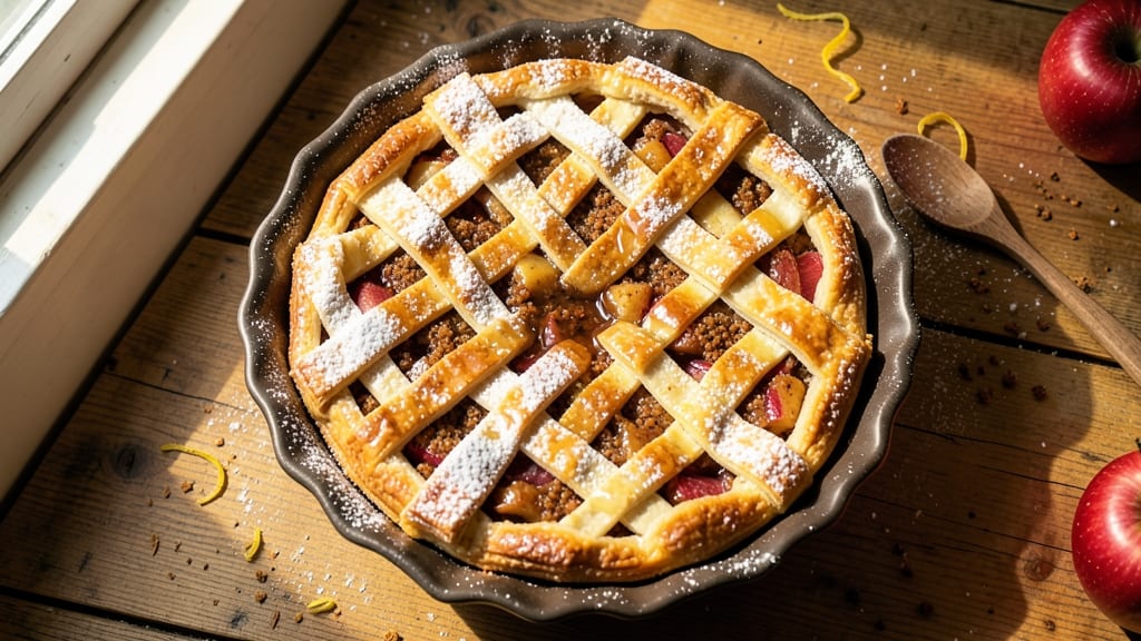 Apple Pie Recipe Made With Puff Pastry: Golden Crust, Spiced Filling Magic